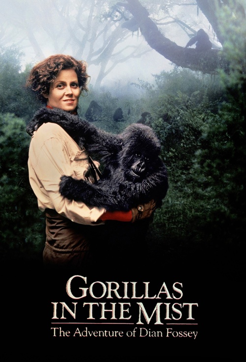 Movie poster for Gorillas in the Mist The Story of Dian Fossey