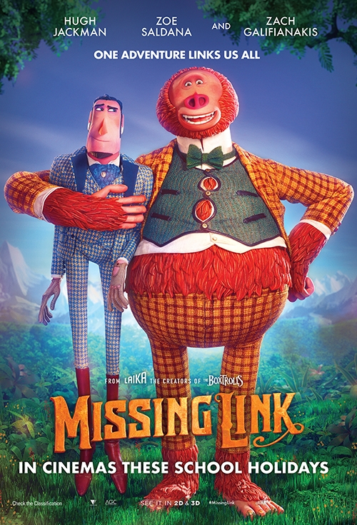 Missing Link | Where to watch streaming and online in New Zealand | Flicks