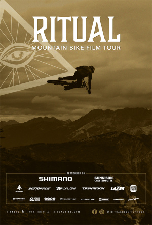 Poster for RITUAL Mountain Bike Film Tour