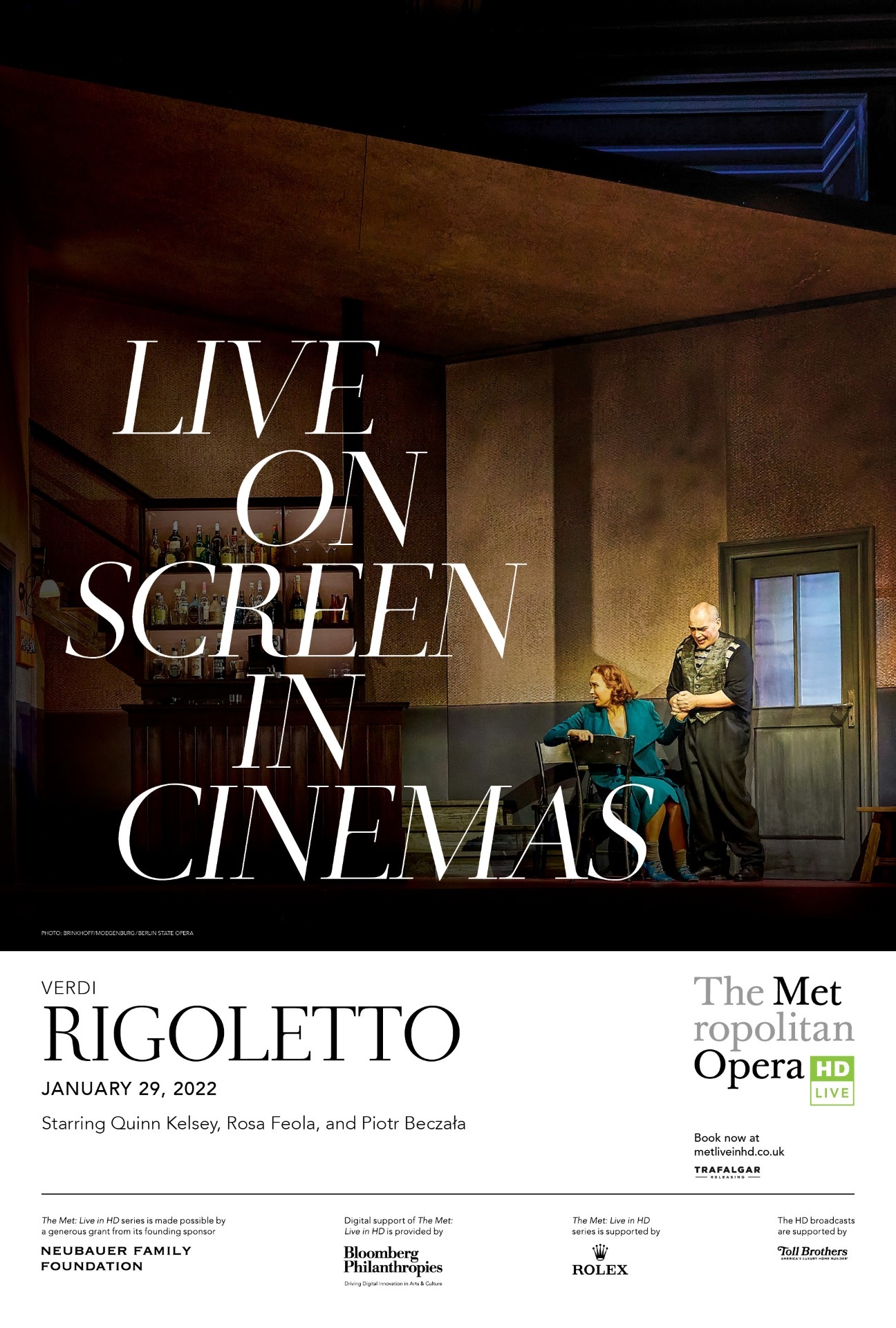 MetOpera Rigoletto (2022) Where to watch streaming and online in New