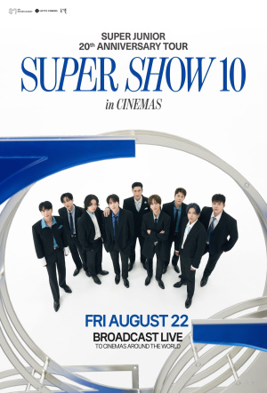 Poster for SUPER JUNIOR 20th Anniversary TOUR <SUPER SHOW 10> in CINEMAS