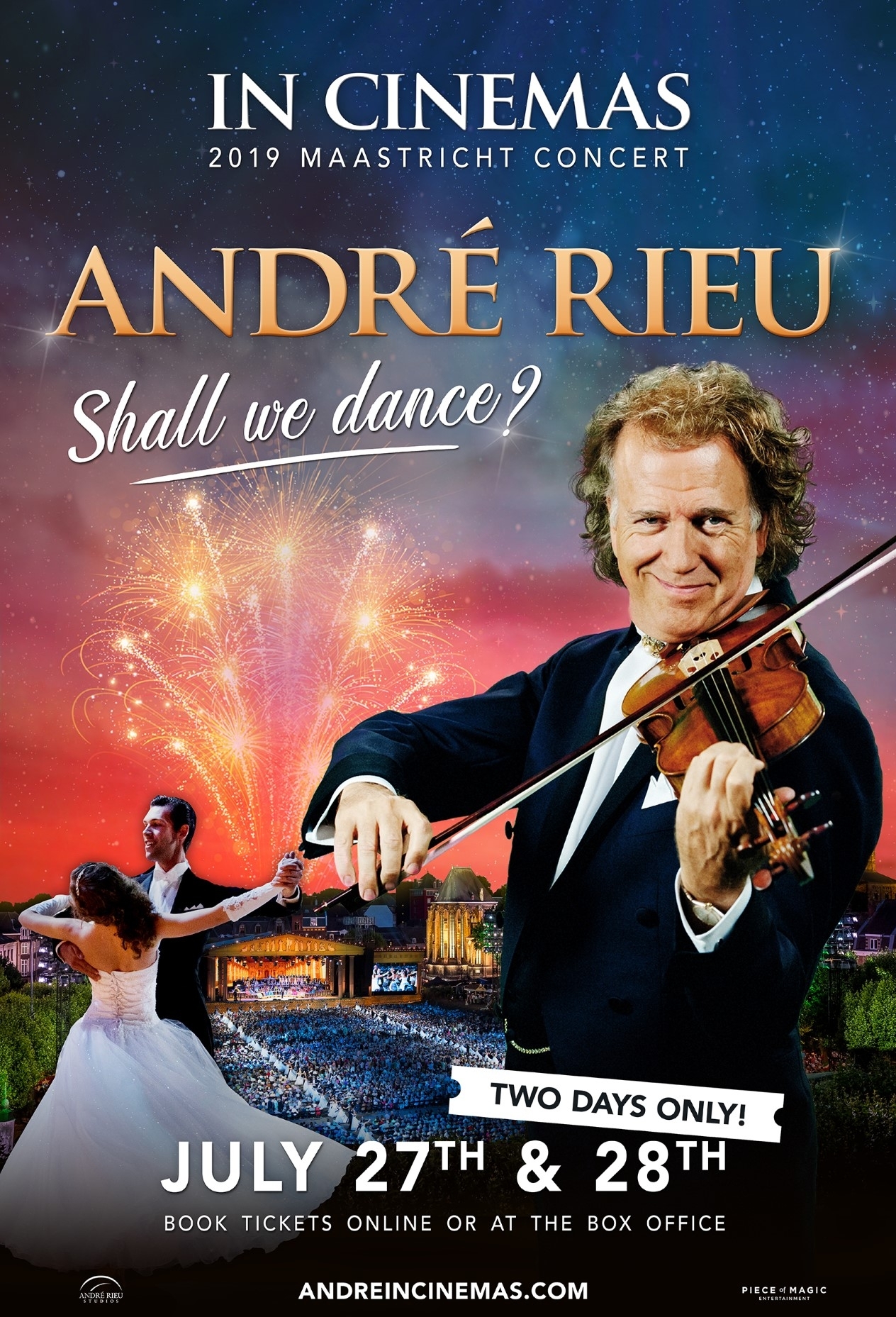Andre Rieu Dancing André Rieu 2019 Maastricht Concert: Shall We Dance? | Where to watch ...