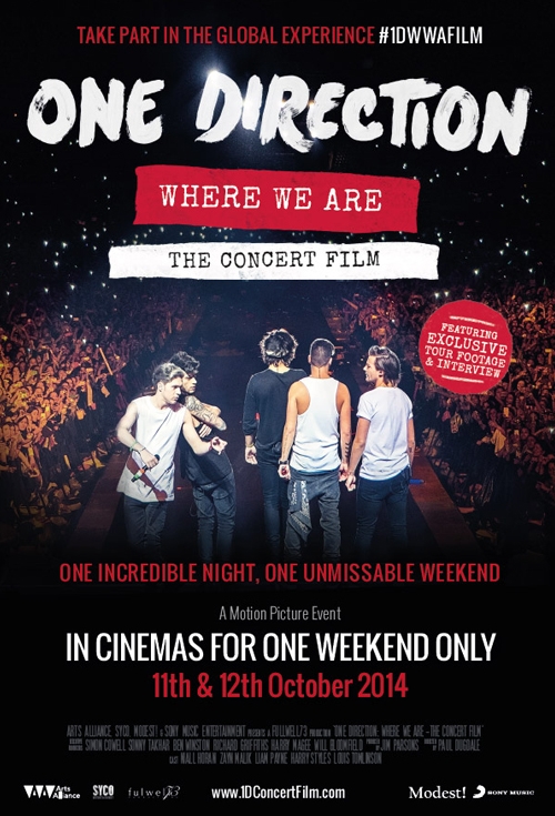 One Direction: Where We Are - The Concert Film | Where to watch