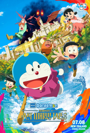 Poster for Doraemon the Movie: Nobita's Art World Tales