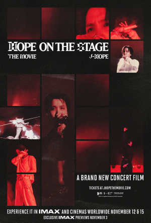 Poster for j-hope Tour 'HOPE ON THE STAGE' THE MOVIE