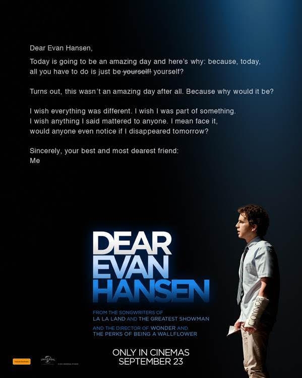Dear Evan Hansen Where to watch streaming and online in New Zealand