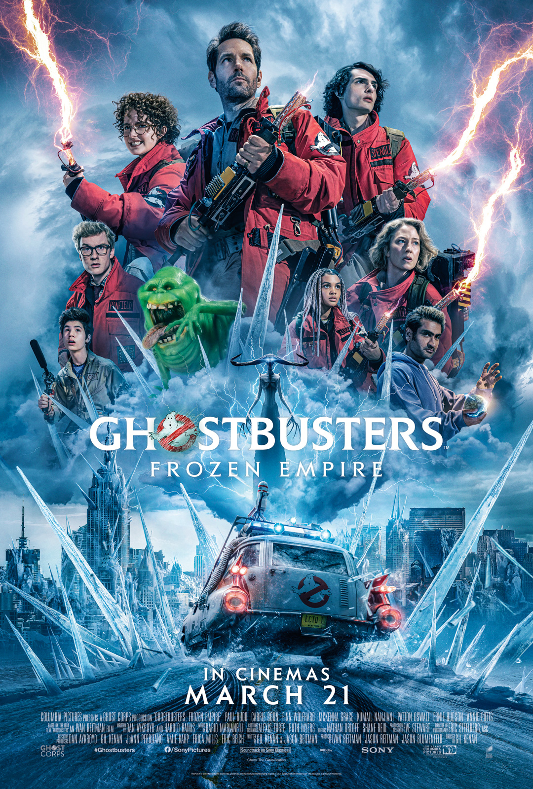 Ghostbusters Frozen Empire Where to watch streaming and online in