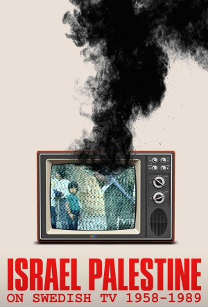 Poster for Israel Palestine on Swedish TV 1958-1989