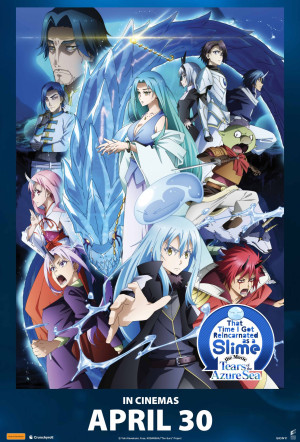 Poster for That Time I Got Reincarnated as a Slime the Movie: Tears of the Azure Sea