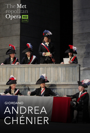 Poster for MetOpera 2025-26: Andrea Chénier