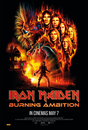 Poster for Iron Maiden: Burning Ambition
