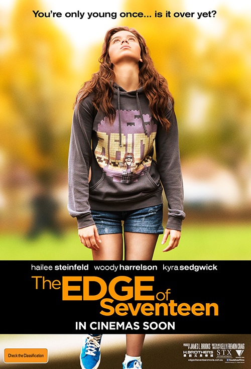 The Edge Of Seventeen Vf Poster for The Edge of Seventeen (2016) | Flicks.co.nz