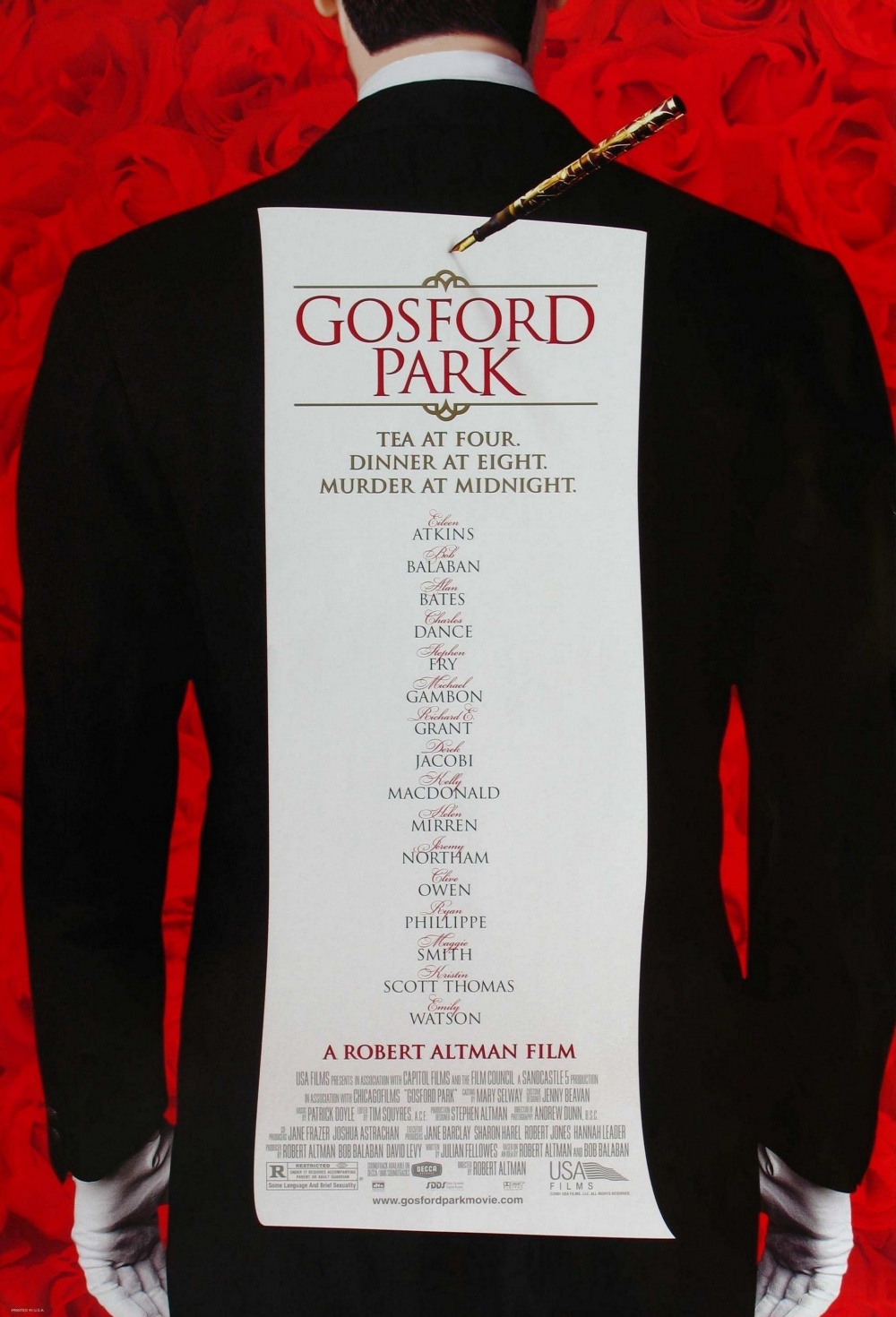 Gosford Park Where to watch streaming and online in Australia