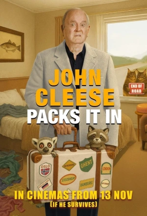 Poster for John Cleese Packs It In