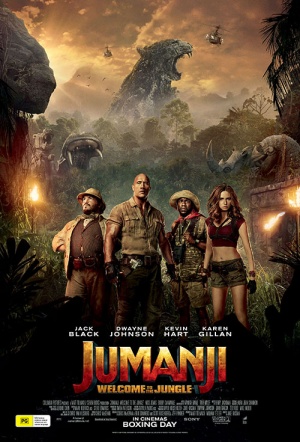 Poster for Jumanji: Welcome to the Jungle