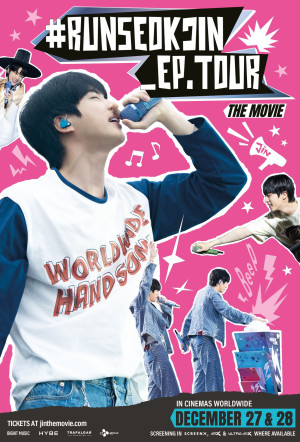 Poster for #RUNSEOKJIN_EP.TOUR THE MOVIE