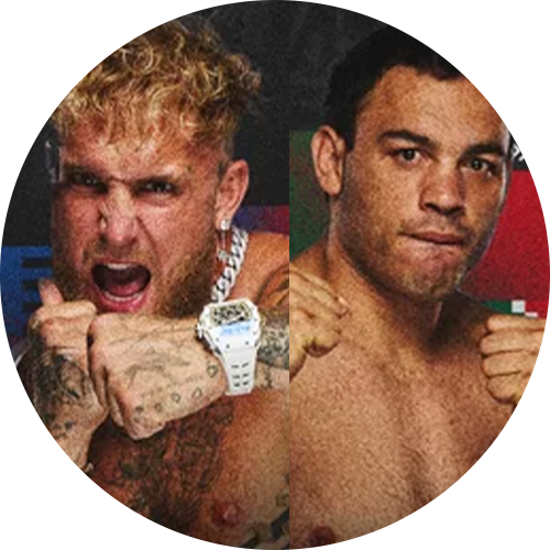 Jake Paul vs Chavez Jr logo