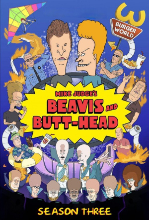 Poster for Mike Judge's Beavis and Butt-Head: Season 3